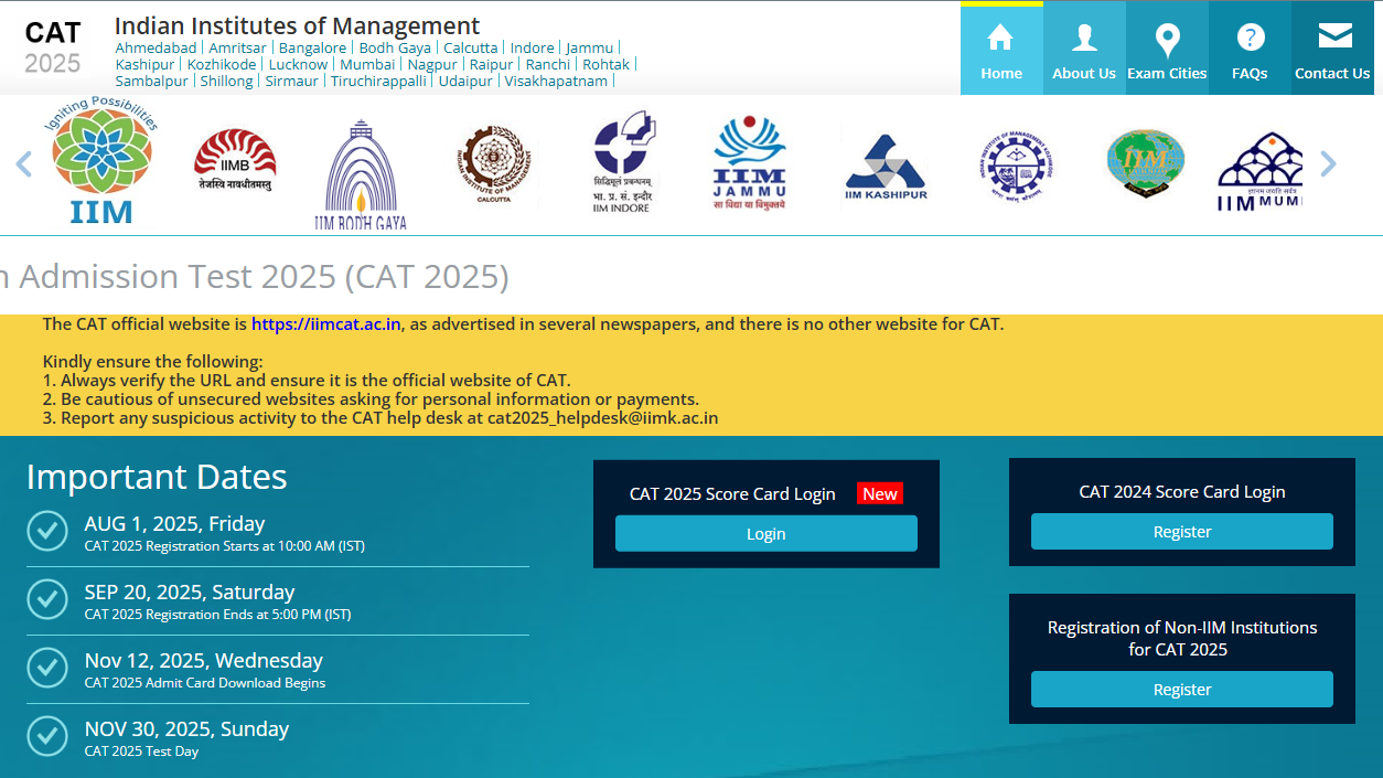 CAT Result 2025: IIM CAT Result Date, Score vs Percentile, Scorecard Download